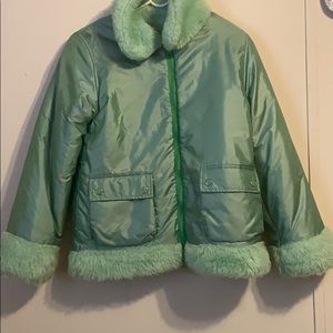 Big Green Winter Coat